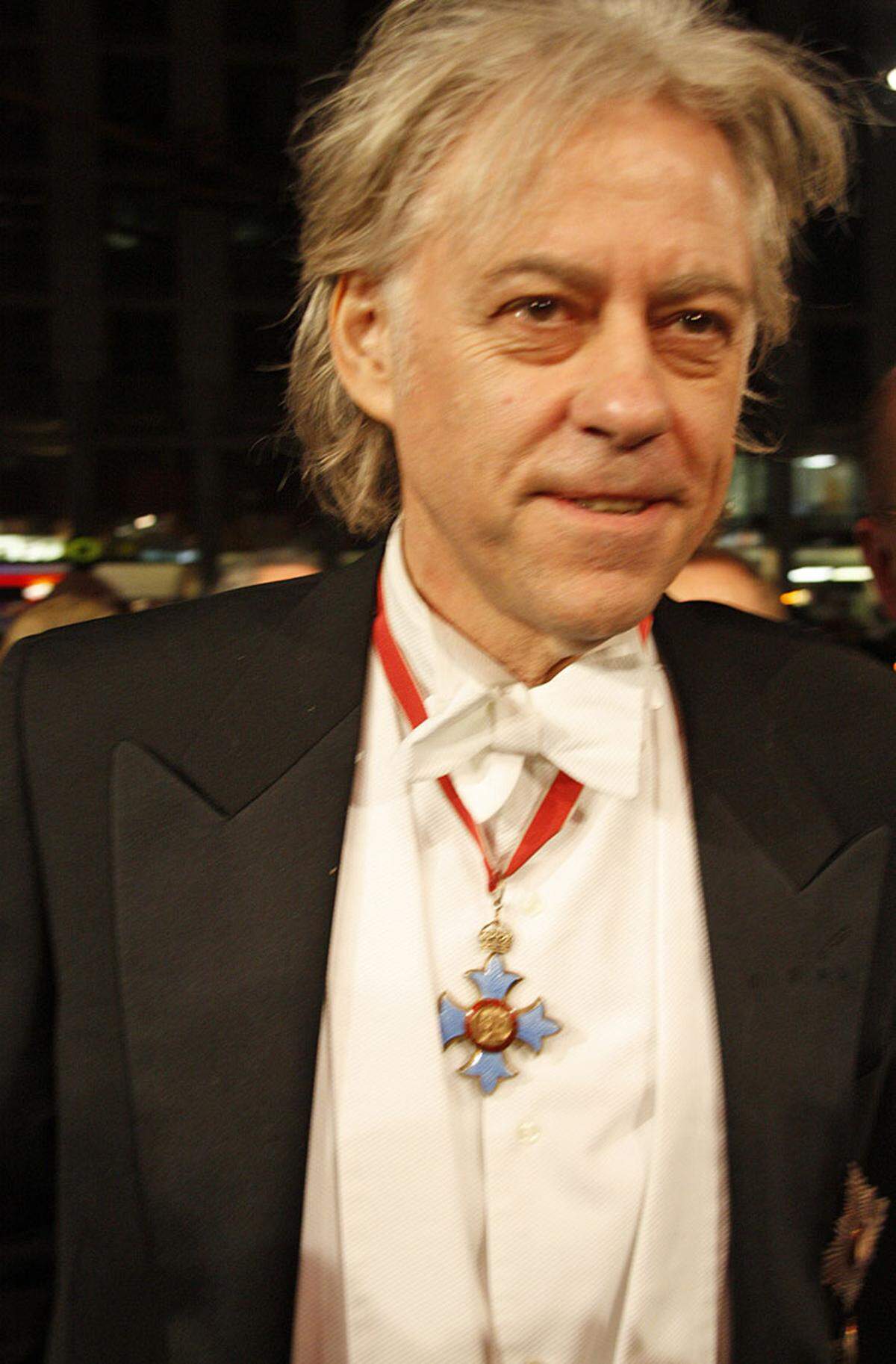 Internationale Prominenz kam mit dem irischen Musiker Bob Geldof.