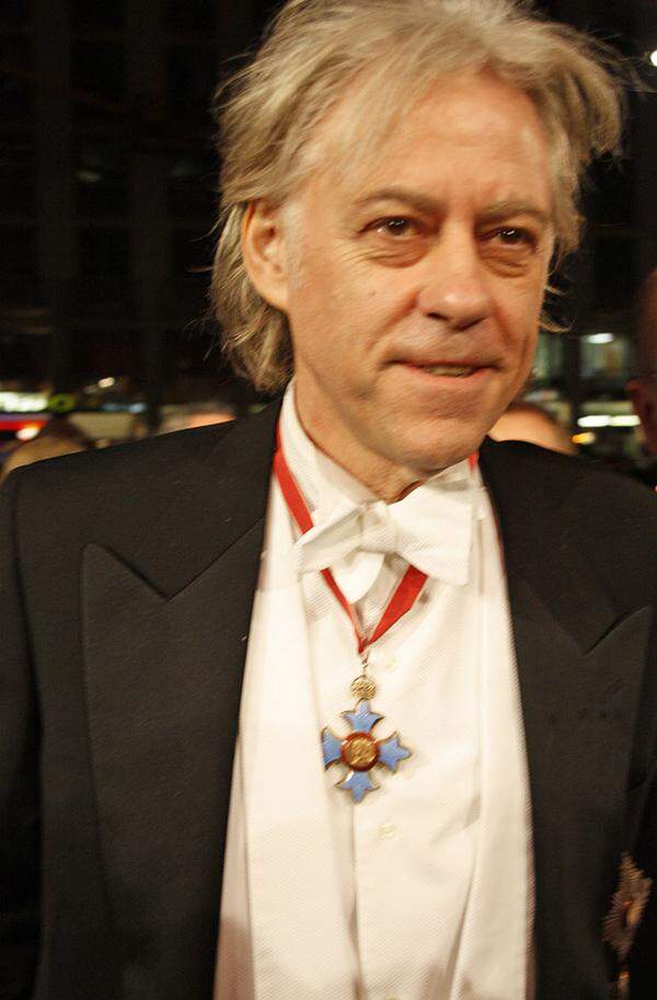 Internationale Prominenz kam mit dem irischen Musiker Bob Geldof.