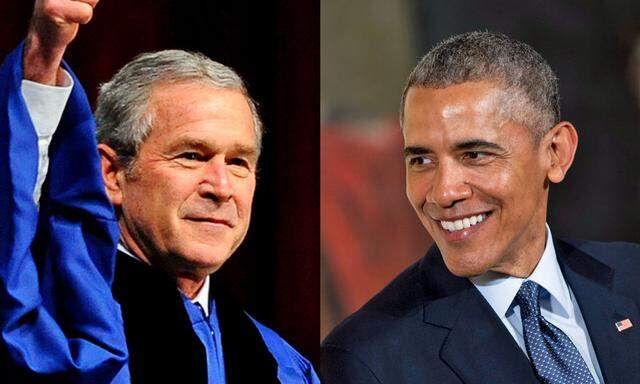 Bush und Obama 