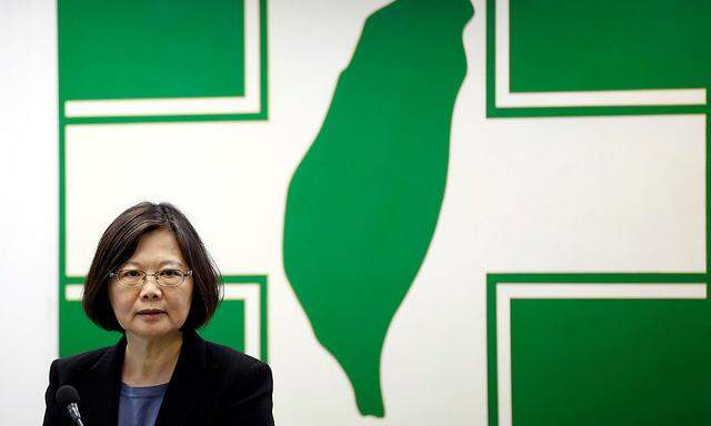 Tsai ist die erste weibliche Präsidentin Taiwans.