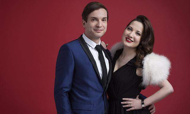 ARCHIVBILD: VORBERICHTERSTATTUNG ZUM 60. SONG CONTEST / GROSSBRITANNIENS VERTRETER ELECTRO VELVET