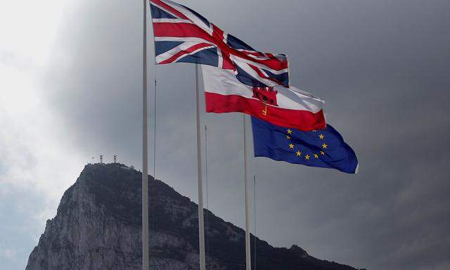 Gibraltar mit seinem Affenfelsen könnte zum Brexit-Härtetest werden.