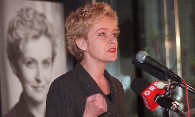 Gertraud Knoll, die jüngste Kandidaten bisher.
