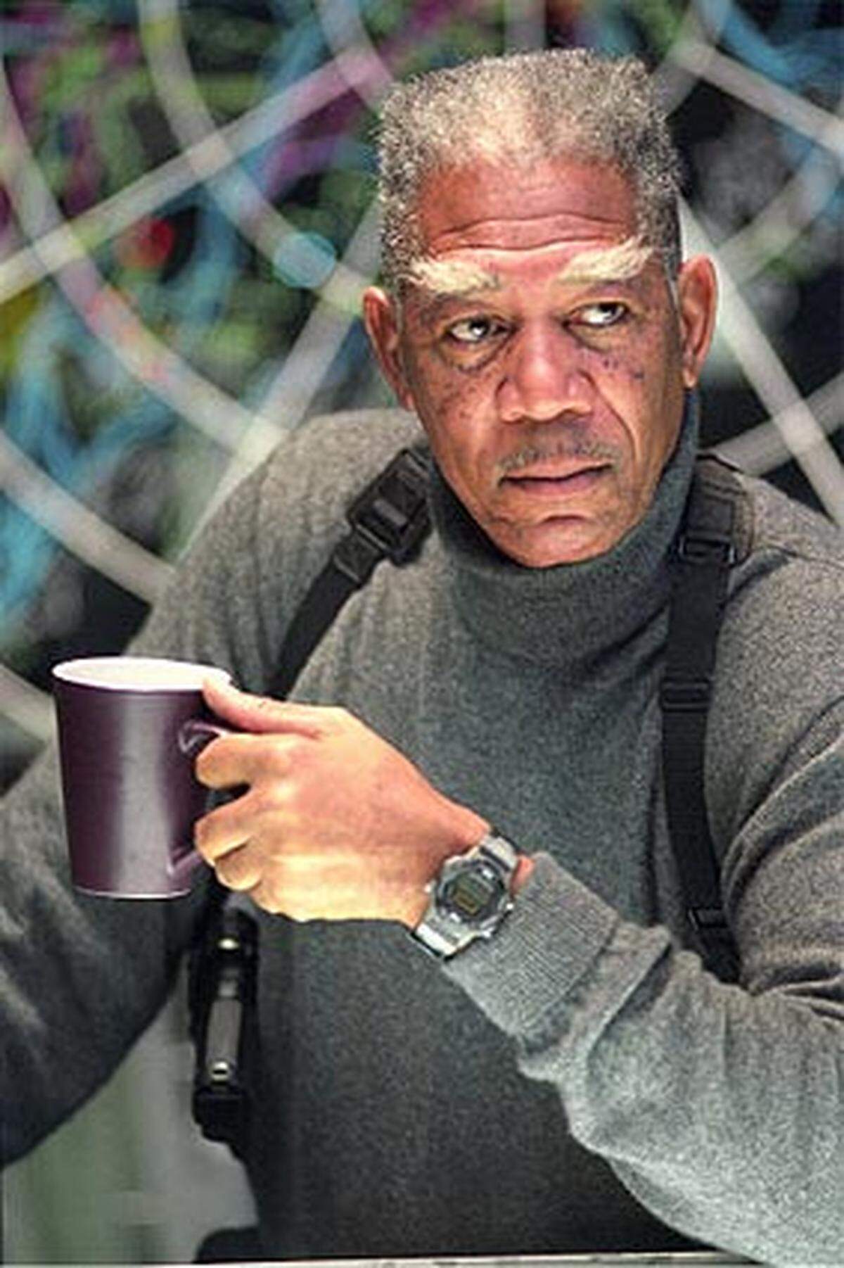 Oscarpreisträger Morgan Freeman spielte in der King-Verfilmung "Dreamcatcher" mit.