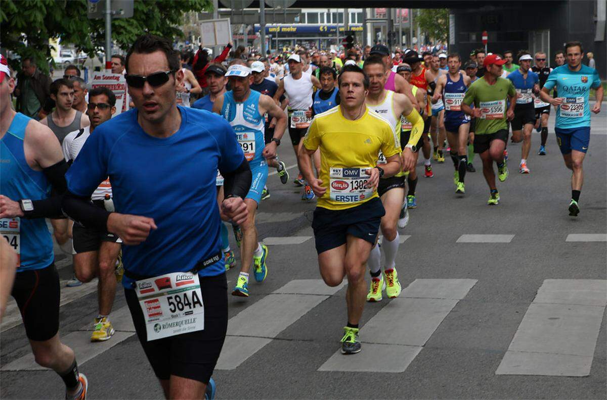 Weitere Impressionen vom Vienna City Marathon 2014