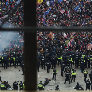 Mehrere Journalisten der "Washington Post" waren vor Ort, als die Barrikaden vor dem Kapitol durchbrochen wurden.