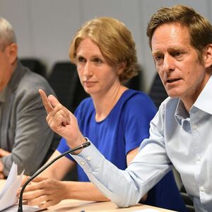 Peter Pilz (Liste Pilz), Stephanie Krisper (Neos) und Kai Jan Krainer (SPÖ)