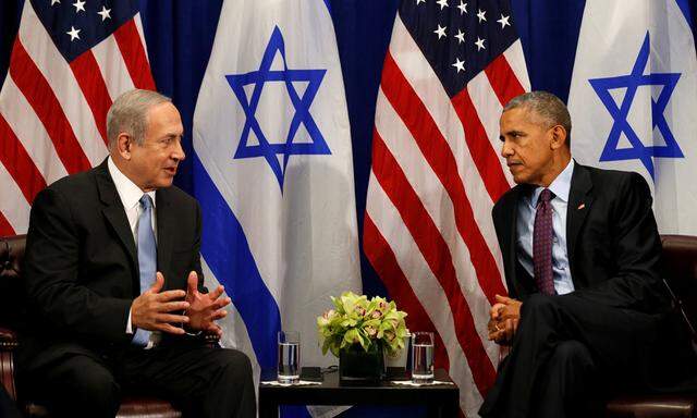 Benjamin Netanjahu und Barack Obama.