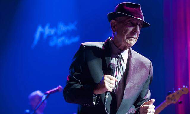 Stadthalle Leonard Cohens Reise