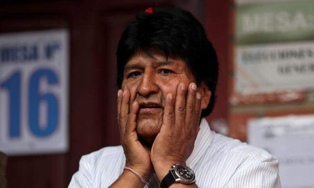 Evo Morales strebt eine vierte Amtsperiode an