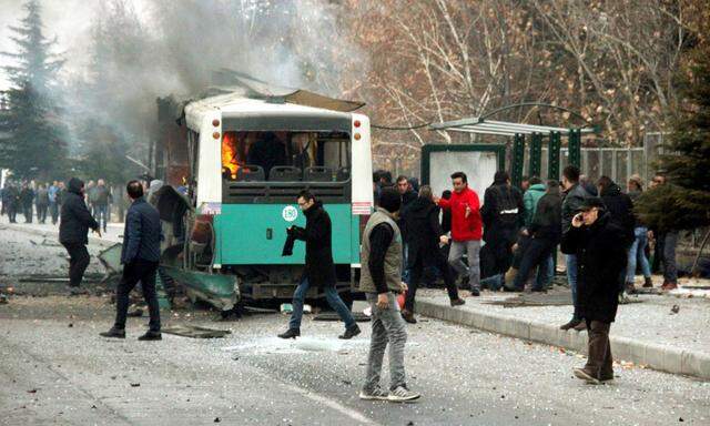  Explosion in der zentraltürkischen Stadt Kayseri