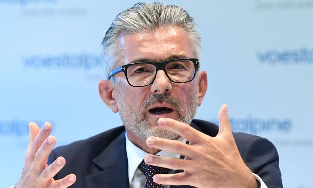 Voest-Chef Herbert Eibensteiner