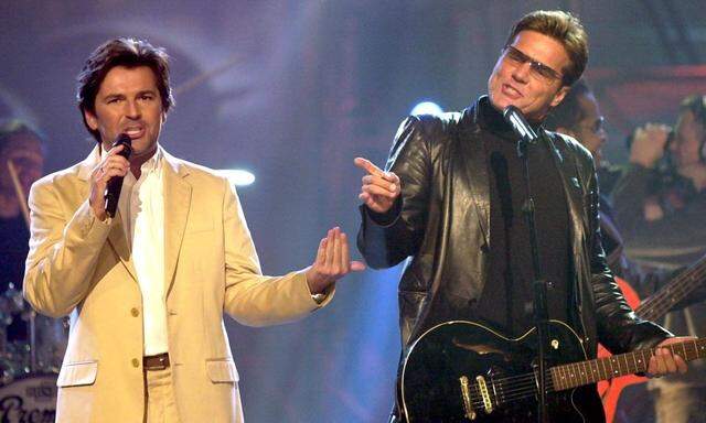 Modern Talking wird nur zu 50 Prozent auftreten