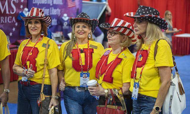 Trump-Anhänger bei der Conservative Political Action Conference (CPAC), einer Konferenz von Rechtskonservativen, vor knapp einer Woche in Texas. 