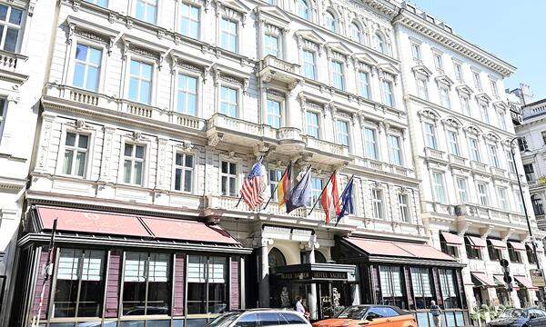 Das Traditionshaus im ersten Bezirk in Wien: Die Hotel-Sacher-Betriebsgesellschaft und andere Hotel-Firmen wurden geschädigt.