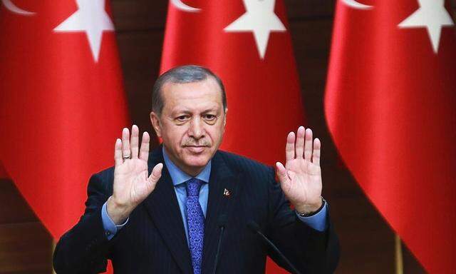 Staatschef Recep Tayyip Erdoğan.