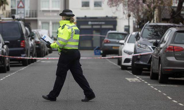 Die britische Polizei stufte die Messerattacke als "Terrorakt" ein (Symbolbild)