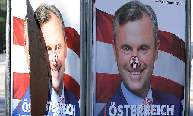 Symbolbild: Plakate von Norbert Hofer 