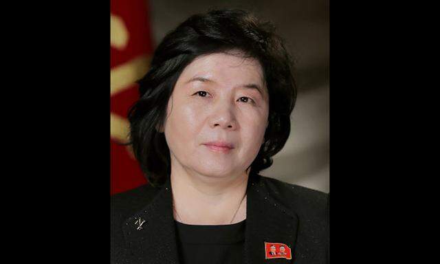 Studierte in China, Österreich und Malta: Außenministerin Choe Son-hui. 