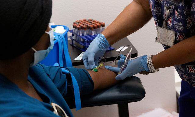 First responders receive antibody testing for the coronavirus disease (COVID-19) in Arizona