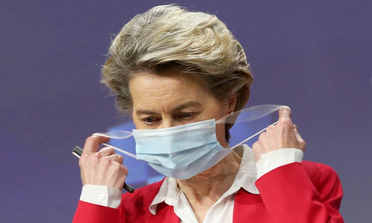  EU-Kommissionspräsidentin Ursula von der Leyen 