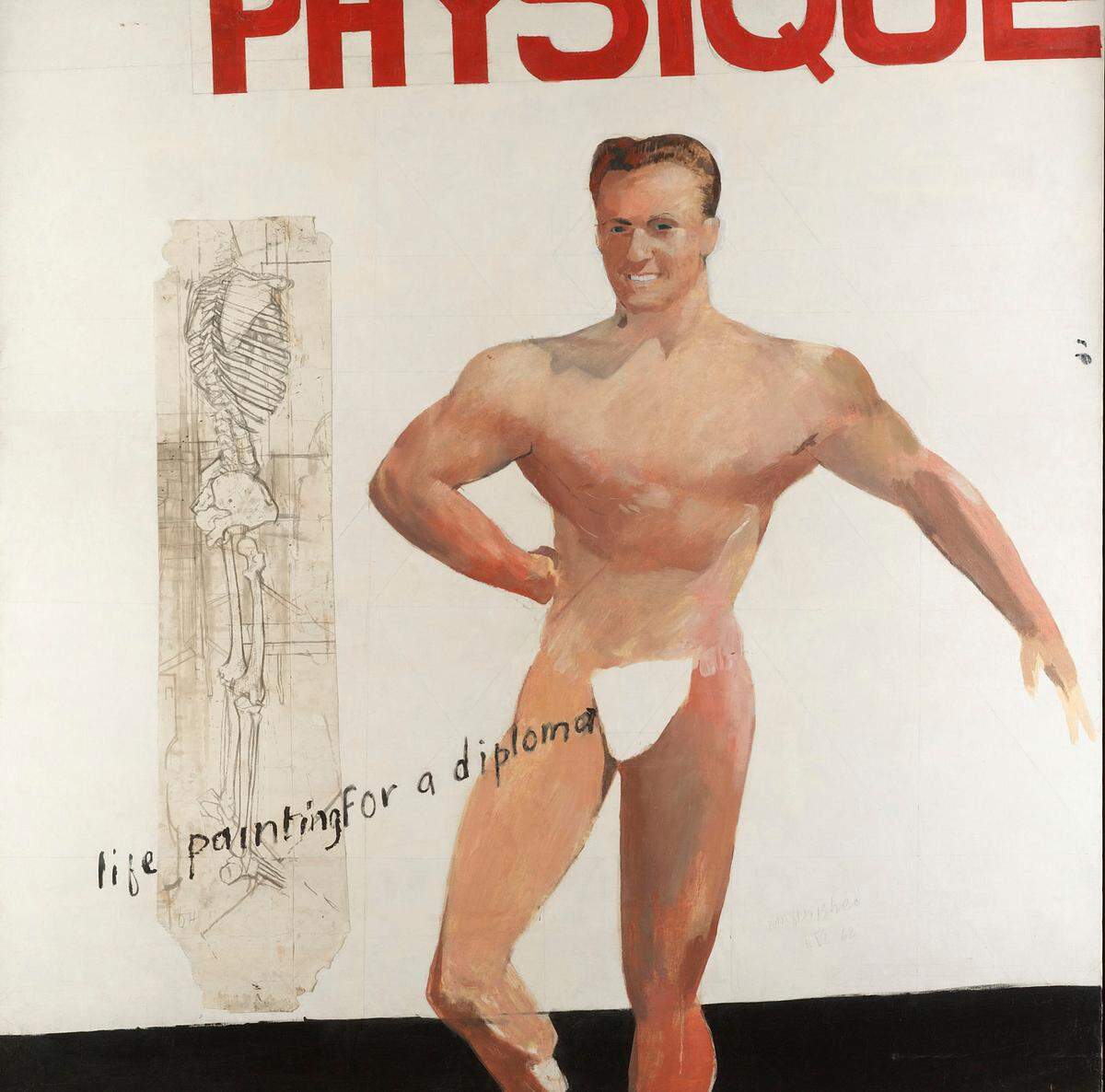 Die Schau "Queer British Art 1861-1967" läuft vom 5. April bis zum 1. Oktober. Sie nimmt die Abschaffung der Todesstrafe für sogenannte abartige sexuelle Handlungen 1861 als Ausgangspunkt und endet mit der teilweisen Legalisierung von homosexuellem Sex 1967. David Hockney: "Life Painting for a Diploma", 1962
