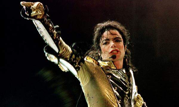 Michael Jackson am Höhepunkt seiner Karriere im Jahr 1997.