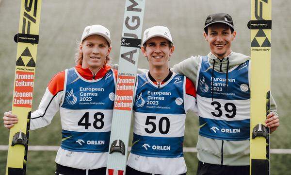 Daniel Tschofenig und Jan Hörl auf Platz eins uns zwei.