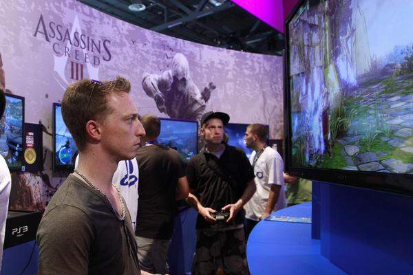 Einer der am meisten erwarteten Titel ist "Assassin's Creed 3". Gamescom-Besucher können bereits Teile aus dem historischen Action-Spiel ausprobieren.