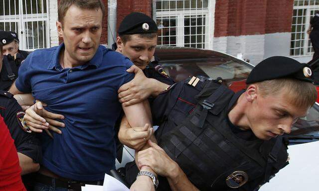 Russischer Oppositioneller Nawalny festgenommen