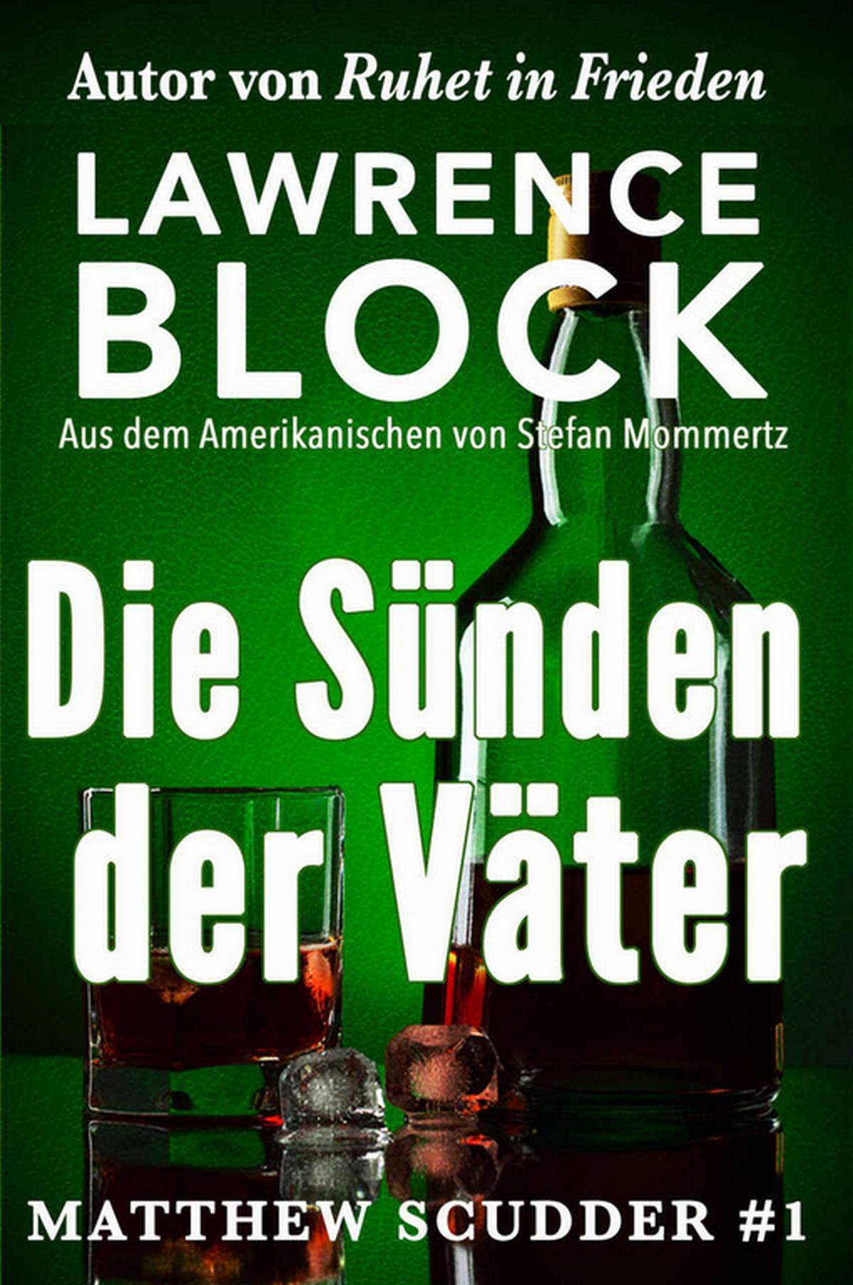 Matthew Scudder ist Ex-Cop und Alkoholiker, der aber einen nüchternen Blick auf die Welt behalten hat. Nun liegt mit dem im Original erstmals 1976 erschienenen "Die Sünden der Väter" Band eins der Scudder-Reihe endlich wieder vor. Aber nicht, weil sich endlich ein Verlag gefunden hätte, sondern weil sich der Autor mit dem Übersetzer Stefan Mommertz zusammengetan hat und das Buch nun selbst als E-Book und Paperback herausbringt. Geplant ist, die 17 Bände umfassende Scudder-Reihe erstmals vollständig auf Deutsch herauszubringen. Block sind bei diesem außergewöhnlichen Akt der literarischen Selbstverteidigung viele Leser zu wünschen. Lawrence Block: "Die Sünden der Väter". Übersetzt von Stefan Mommertz. Eigenverlag, 193 Seiten, 10,99 Euro.