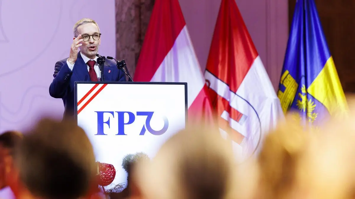 The FPÖ has poll numbers like the high temperatures