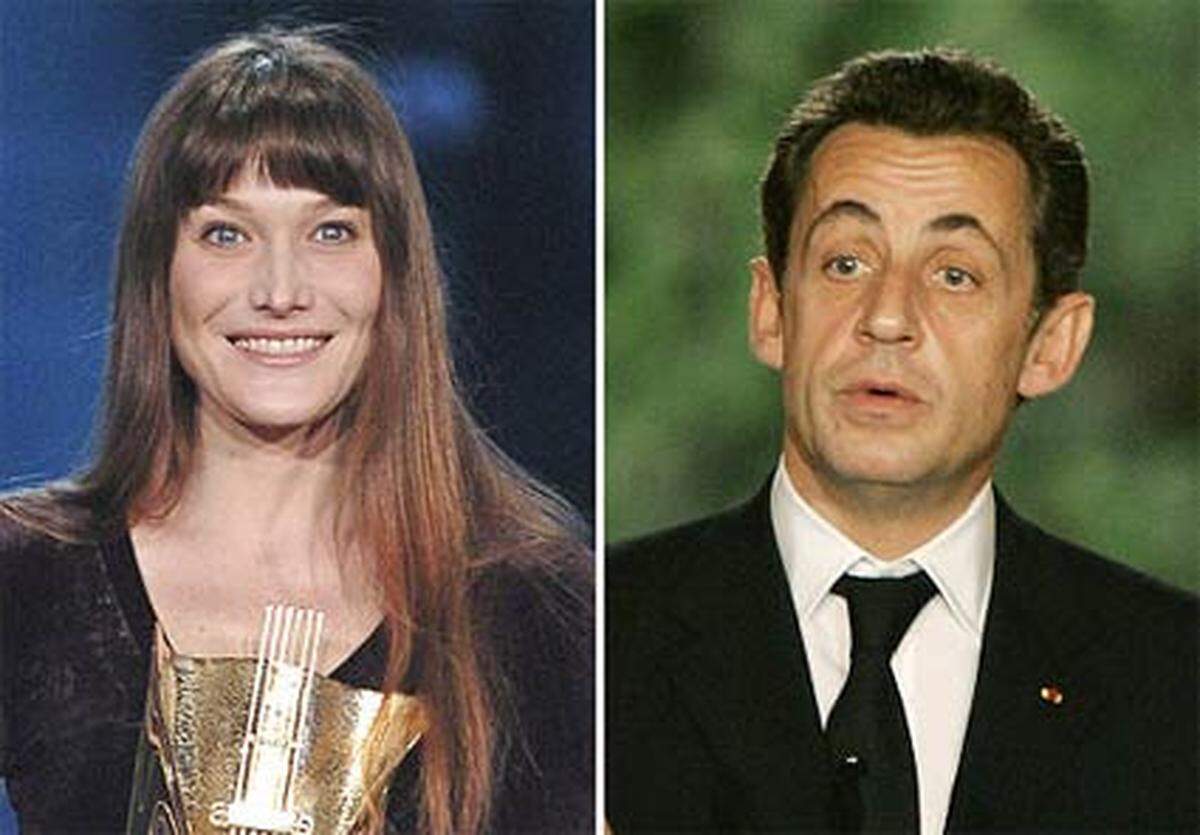 Nun sind sich die französischen Medien einig, dass sich Nicolas Sarkozy durch die Bekanntgabe einer Beziehung mit Carla Bruni sein Image aufpolieren will. Dieses ist durch den jüngsten Besuch des libyschen Revolutionsführers Muammar al-Gaddafi angeschwärzt worden.  "Er sieht sich wie ein Rockstar", schreibt etwa "Le Parisien".