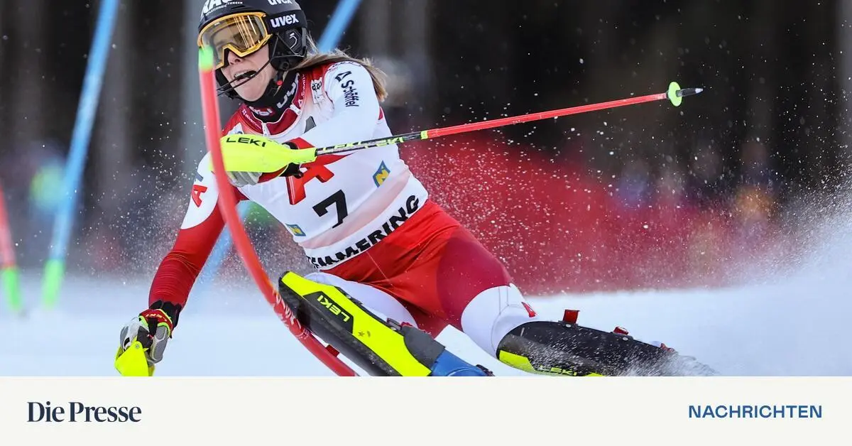 Liensberger im Semmering-Slalom Dritte – DiePresse.com