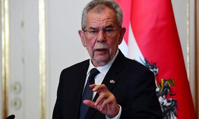 Bundespräsident Alexander Van der Bellen.