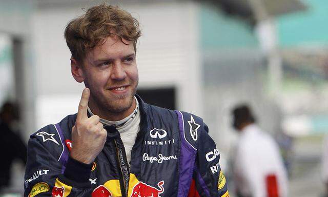 Formel Vettel erobert Pole