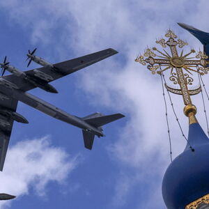 Übungen in Moskau vor dem „Tag des Sieges“ am 9. Mai.