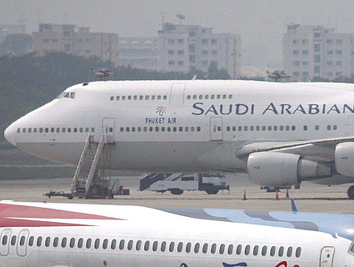 Schlusslichter der Rangliste sind die Saudi Arabian Airlines mit der Sicherheitsrate 1,116, die vor 13 Jahren einen schweren Unfall mit 310 Toten zu verzeichnen hatte.