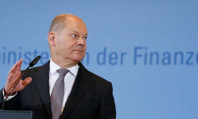 Finanzminister Olaf Scholz.