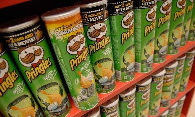 Italien gräbt gegen den Chips-Hersteller Pringles das Kriegsbeil aus.