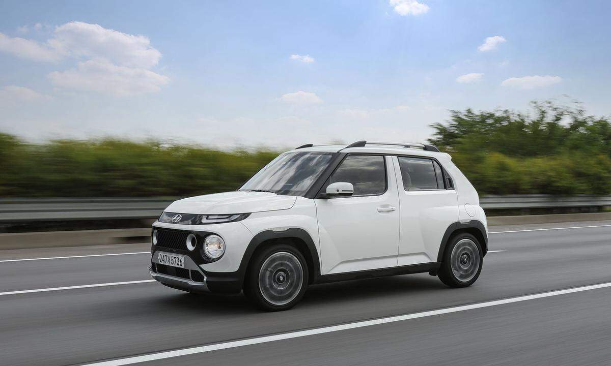 In Südkorea sorgt der Hyundai Casper für ähnlich große Begeisterung wie einst der Fiat Panda in unseren Breiten.