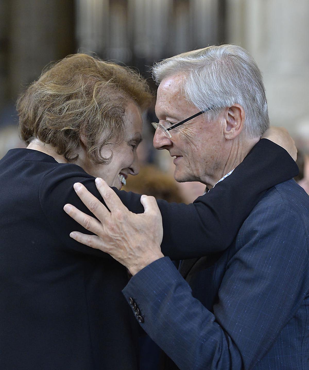 Edith Mock und Ex-Kanzler Wolfgang Schüssel (ÖVP)