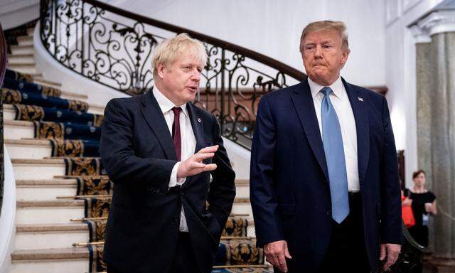 Boris Johnson und Donald Trump: "Werden einen sehr großen Pakt abschließen"