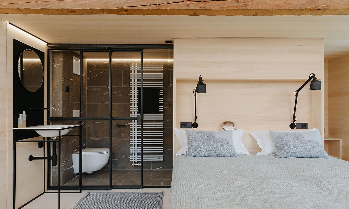 Blick in die "Mastersuite".