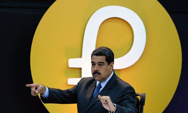 Präsident Nicolas Maduro : Heute wird eine Kryptowährung ins Leben gerufen, die es mit Superman aufnehmen kann