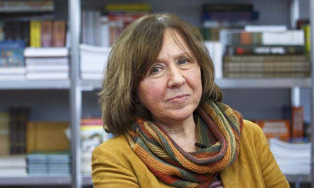„Keine Historikerin, sondern eine Menschenforscherin“, die diesjährige Literaturnobelpreisträgerin aus Minsk, Swetlana Alexijewitsch.