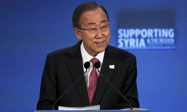 UN-Generalsekretär Ban Ki-moon