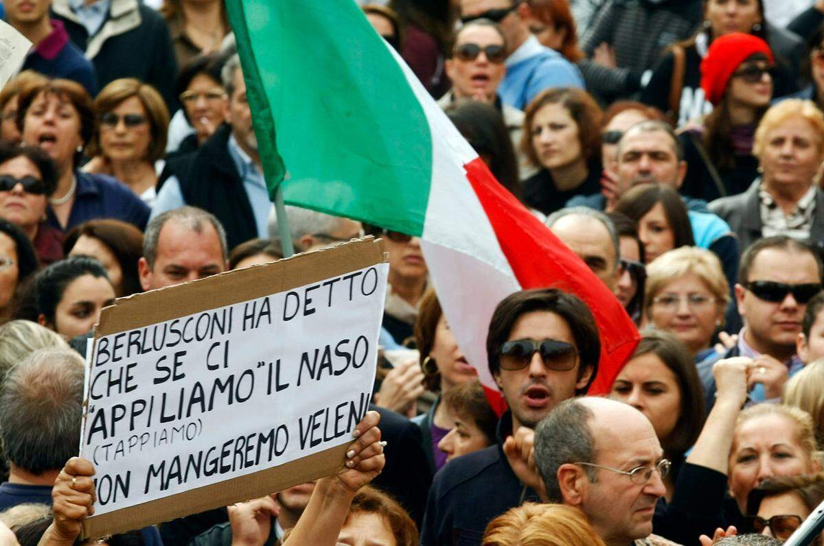 Einbußen bei "Political Rights", "Civil Liberties" und der Pressefreiheit musste Italien hinnehmen. Es rutscht im Ranking ab.