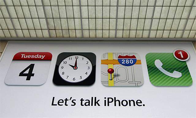 iPhone Kunden stossen alte