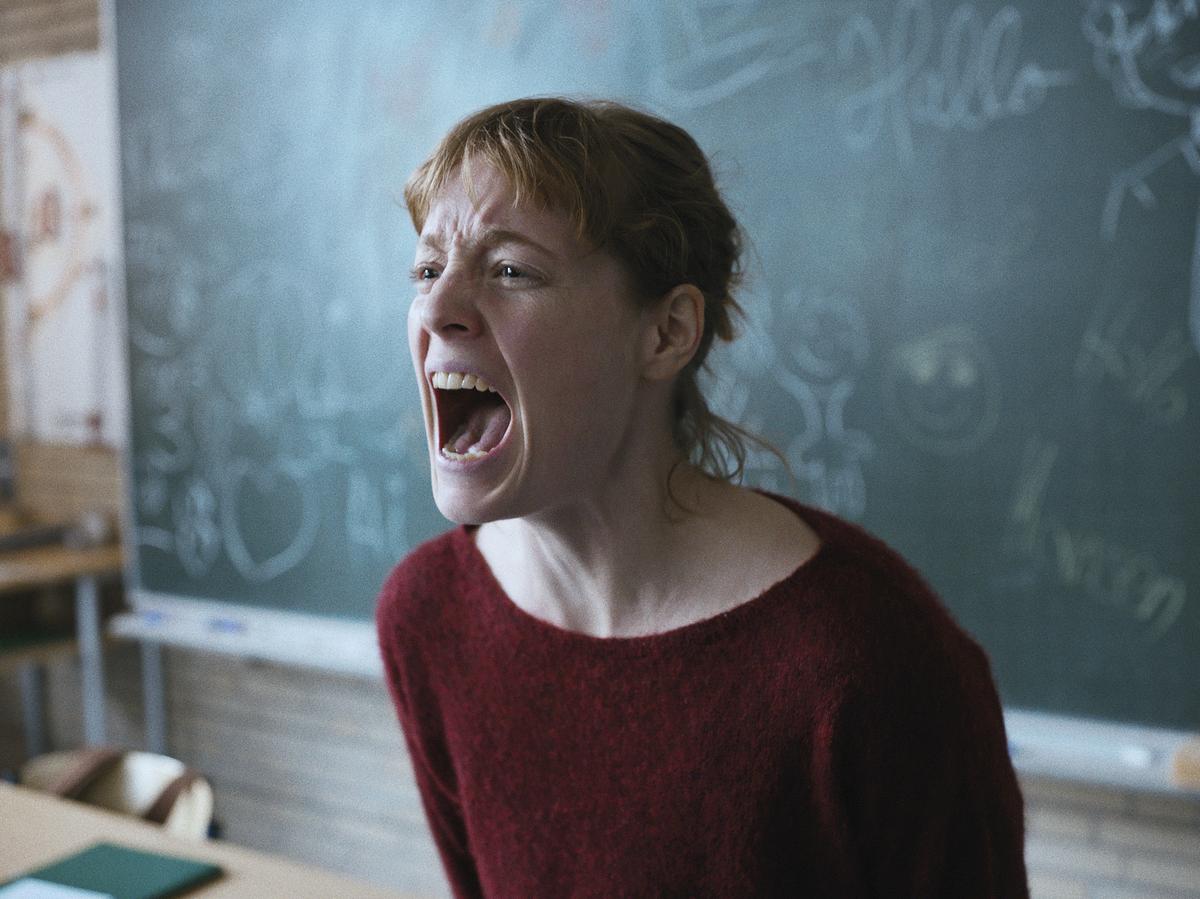 Leonie Benesch in "Das Lehrerzimmer".